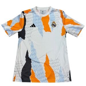 Real Madrid Jersey Men's‎ XL Multicolor 24/25 Pre-Match Adidas Football Shirt